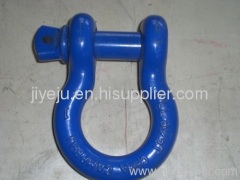 G209 drop forged bow shackle