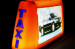 taxi top light boxZHD1-0001 Illuminated double sides taxi top advertisement light box