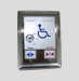 Automatic swing door disabled keypad