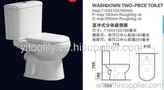 Toilet/Two-piece/close-coupled