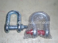 Dee type G210 drop forged shackle