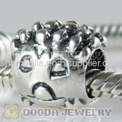 925 Sterling Silver Hedgehog european Charms On Sale