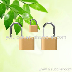 arc type brass padlock