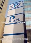 Steel structure vertical lifting parking equipment