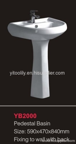 Basin/Sanitary Ware/ Pedestal Basin