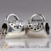 european Silver Handbag charm beads