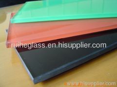 tempered coated glass