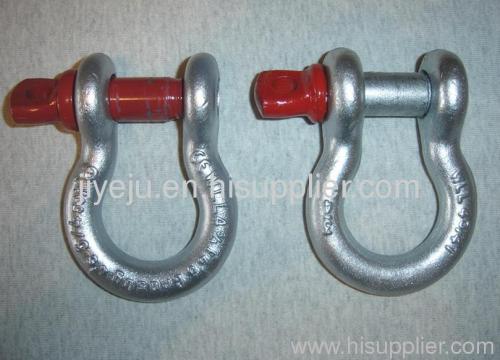 US type drop forged bow shackle