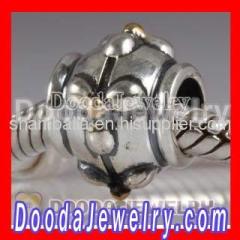 sterling silver european charm beads