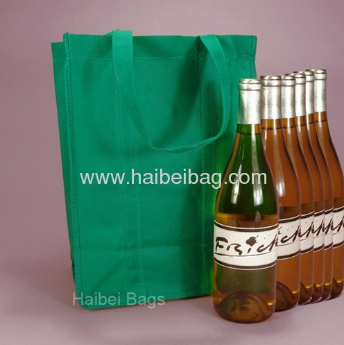 6 Bottles Wine Tote Bag