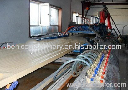 High qualtiy wpc profile extruding machine