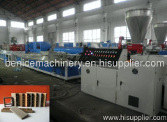 High qualtiy wpc profile production machine