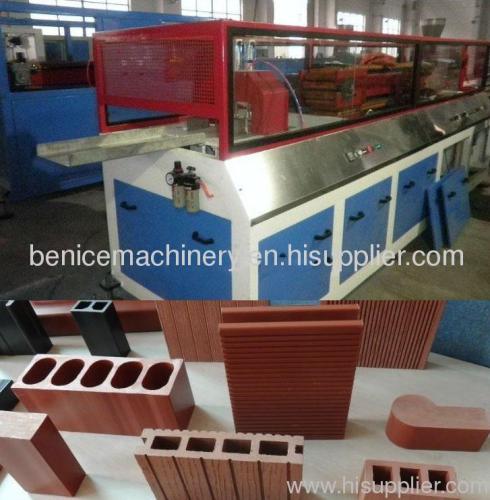 High qualtiy wpc profile processing machine