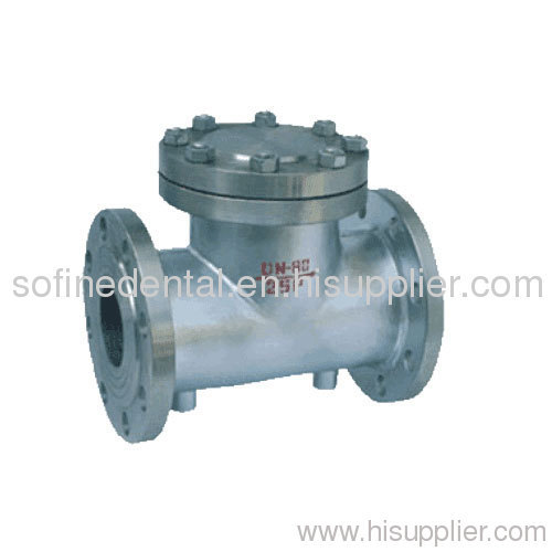 Jacket Swing Check Valve