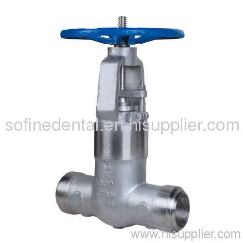 API Butt-weld Pressure Sealing Gate Valve