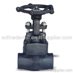 API Forged Steel Butt-weld Globe Valve