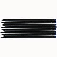 Matte black pencils china manufacturers with logo