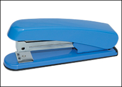 Blue metal stapler