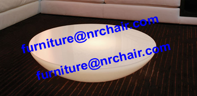 acrylic LED lounge table
