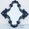 decorative silver wall mirror