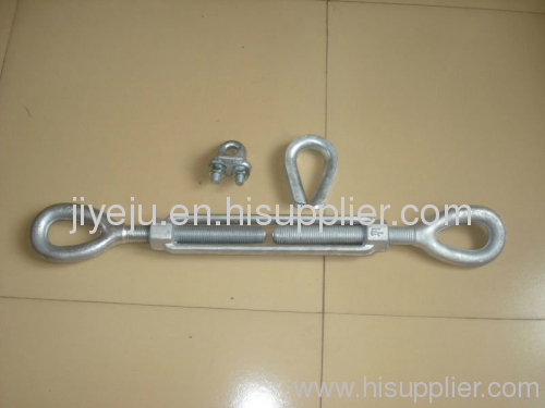 drop forged hook and eye turnbuckle