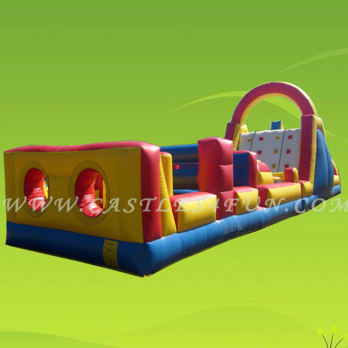 obstacle course bouncers,amusement park