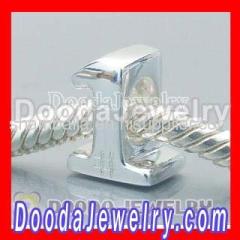 european Silver Number One Charms