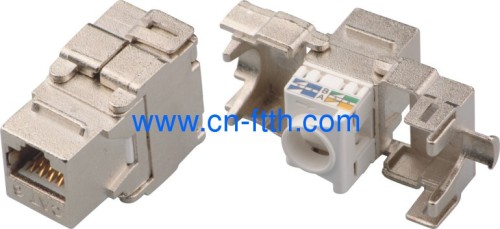 Cat.6A Shielded Keystone Jack