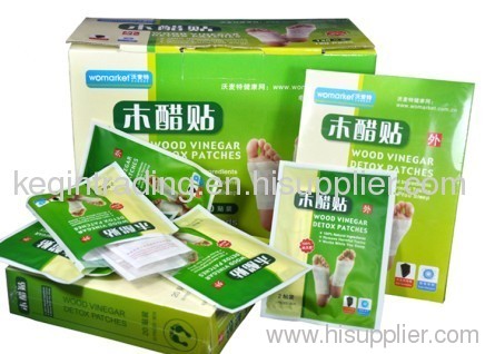 wood vinegar foot patch foot patch slimming foot patch