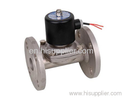 2WBF Stainless Steel Solenoid Flange Valve