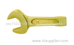 copper alloy hammering open ended wrench ,non sparking safety tools ,aluminum & beryllium