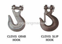 carbon steel clevis slip hooks