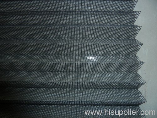 Retractable Pleated Insect Screen