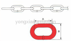 SS316 DIN 5685B LONG LINK CHAIN