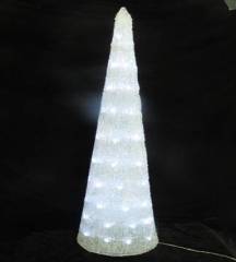 Acrylic Cylinder Christmas Pagoda