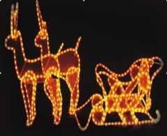 LED Rope light(deer pull sled)