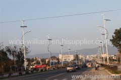 wind-solar hybrid system / wind-solar street light