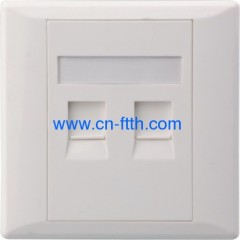 Foursquare Dual Port Face Plate 86*86 type