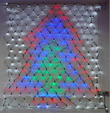 Christmas tree net light