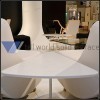 White Acrylic Solid Surface Coffee Table/Cafe Table