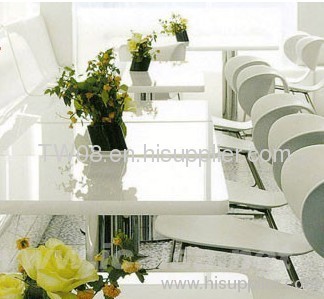 Modern Design Acrylic solid Surface Dinning Table