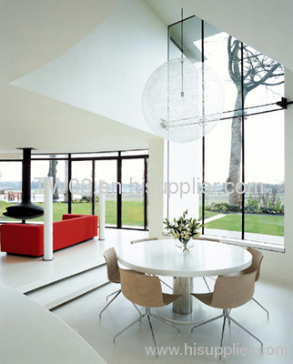 Modern Commercial Acrylic Solid Surface Dinning Table