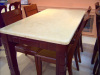 Modern Design Domestic Acrylic Solid Surface Dinning table