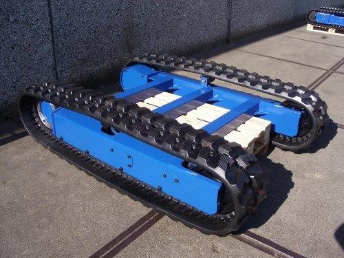 rubber track undercarriage