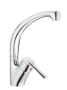 Sink cast spout mixer