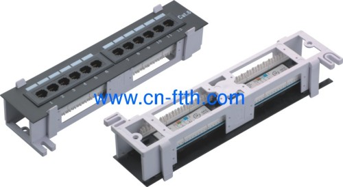 Patch panel with frame