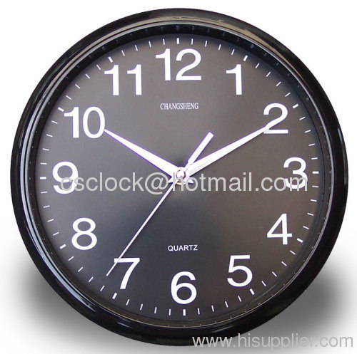 CE&RoHS Quartz wall clock/10 inch clock