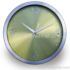 Small Aluminium Wall clock