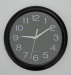 12" round plastic wall clock