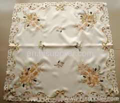 XMAS and embroidery table cloth